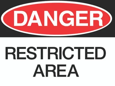 Danger Signage