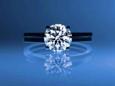 4-Carat Radiant Cut Diamond Ring